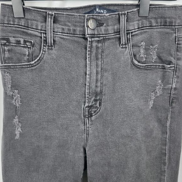 J Brand Carolina Gray Stretch Skinny Jeans Size 26 – Premium Denim - Picture 4 of 5